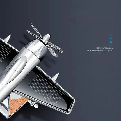 Car Solar Aircraft Air Freshener Airplane Aromatherapy Diffuser Ornaments Mini Car Perfume Air Freshener Fragrance Car Interior