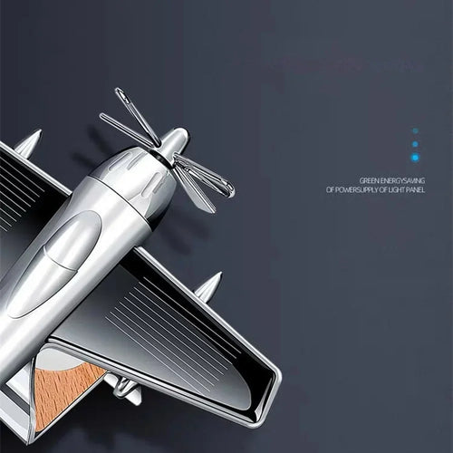 Car Solar Aircraft Air Freshener Airplane Aromatherapy Diffuser Ornaments Mini Car Perfume Air Freshener Fragrance Car Interior