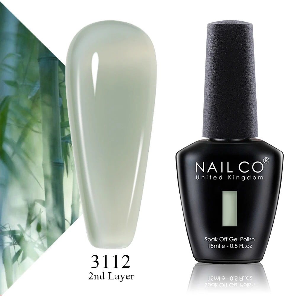 NAILCO 2025 Winter 15ML Gel Nail Polish Nails Semi-permanent UV Varnish High Quality Glass Bottle Nail Art Polish For Manicure