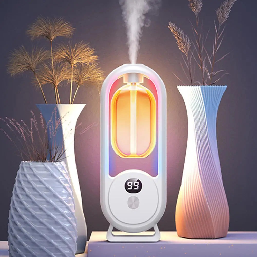 Auto Fragrance Diffuser Machine, Aroma Spray for Home Hotel Bathroom, Large Room Air Freshener with Timer