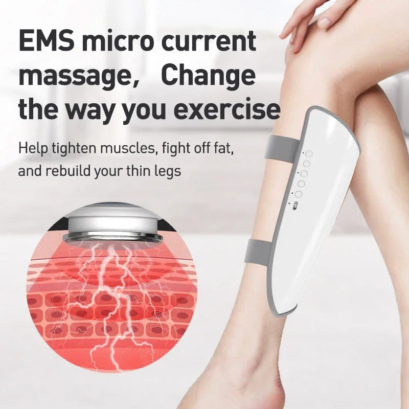 EMS Calf Massager Relieves Pain Constant Temperature Hot Pressure Vibration Massager Varicose Veins Relieves Fatigue