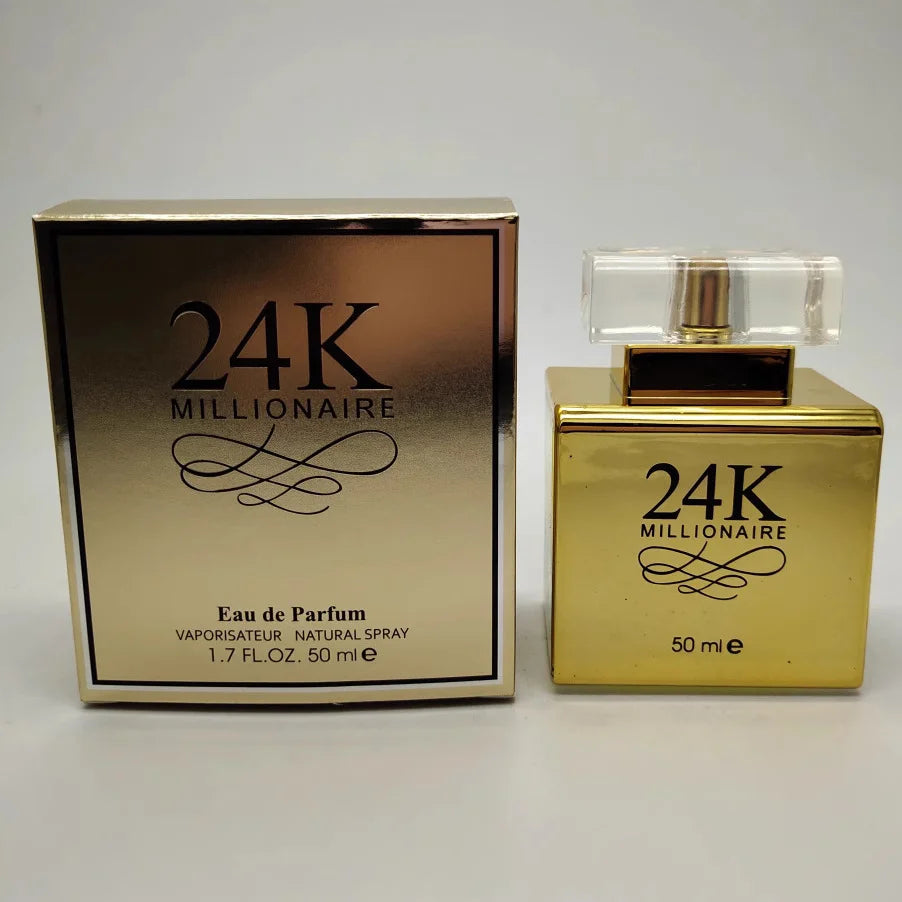 24k Women's Perfume Intoxicated Fresh Lasting Natural And High-Grade Gift Perfume Attract the Opposite Sex Perfume