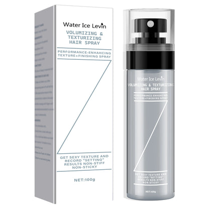 Hairspray Suitable for Men and Women, Rich in Glycerin, No-Wash, Long-Lasting Styling and Plumping, No Residue Texture Finishing - 100g, Quick-Drying Oil Control Formula