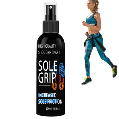 100ml Sole Grip Spray Basketball Anti-Slip Sole Spray for Improved Traction Sports Grip Enhancement Shoe Traction Enhancer