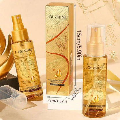 Deep nourishing hair care essential oil spray can increase luster and improve hair repair and damage fragrance
