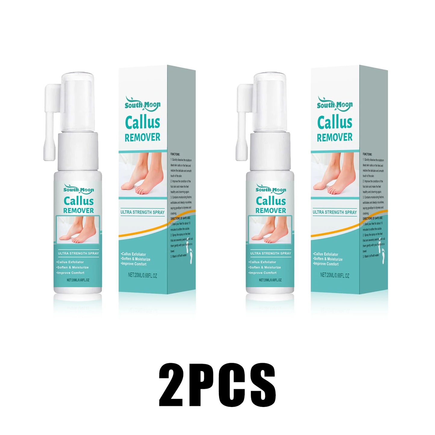 Foot Peeling Spray Instantly Remove Dead Skin Calluses Moisturizing Nourishing Dry Cracked Rough Heels Exfoliating Foot Serum