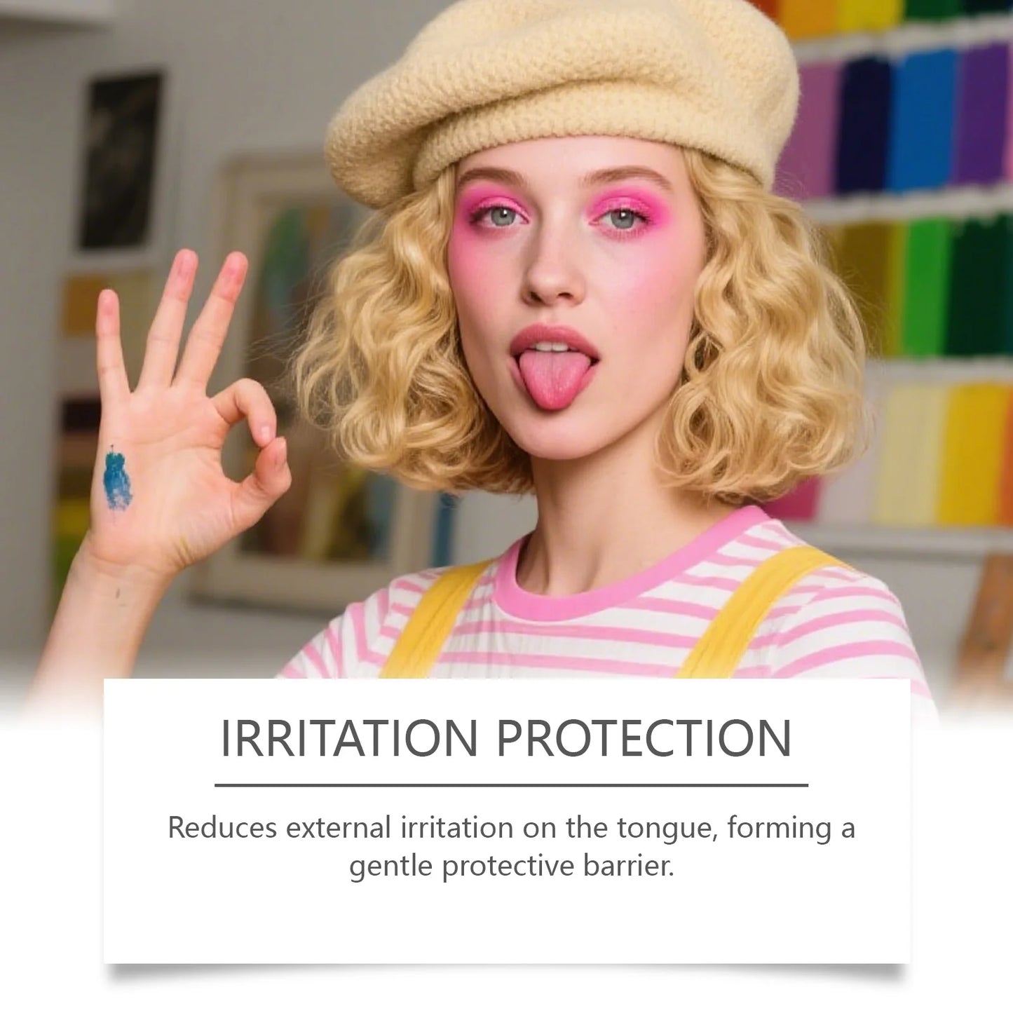 Oralhoe Fissured Tongue Relief Spray Reduce Swelling Remove Bad Breath Oral Hygiene Cleansing Prevent Ulcer Tongue Repair Spray