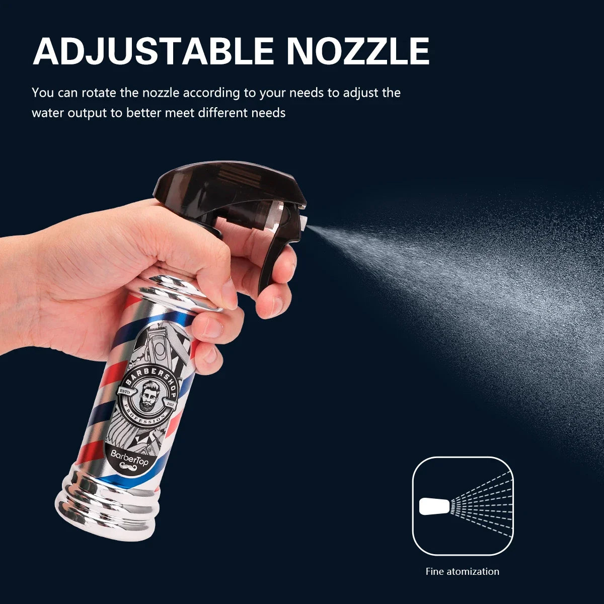 Water Sprayer for Hair Salon Hairdressing Spray Bottle Professional Barber Hairdresser Haircut Tools Barbershop Styling Accessor