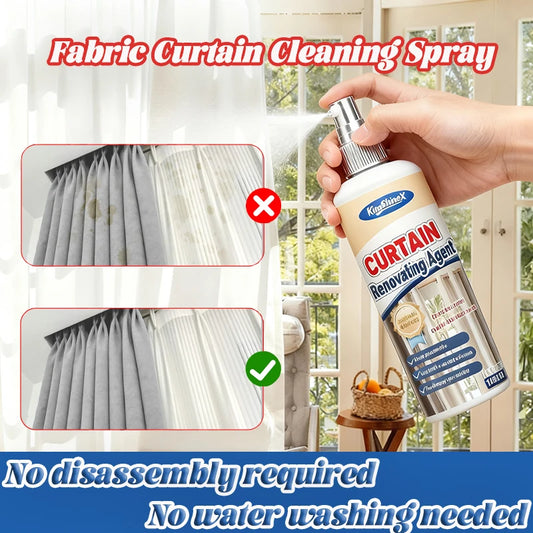 Curtain Cleaning Spray Fabric Sofa Curtain Cleaning And Care Kit Multi-functional Cleaner