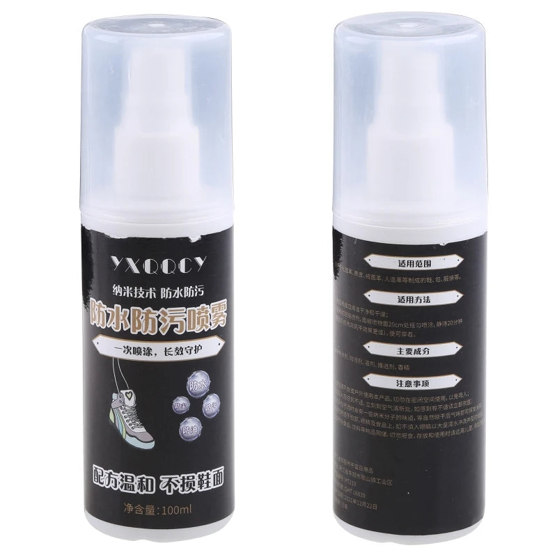 Water & Stain for Shoes 100ML Spray-Waterproof to Protect: White Sneakers,Suede,Leather,Mesh,Canvas More