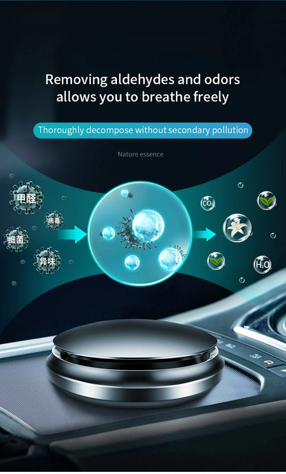 Car Fresh Fragrance Car Accessories Creative Aluminum Alloy UFO Styling Air Freshener Interior Air Purifier Auto Air Purifier