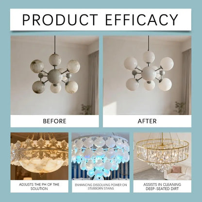 1pcs Strong Cleaning Power Spray Dust Remover Spray Chandelier No Wipe Crystals Cleaning Spray Cleaner Spray For Household