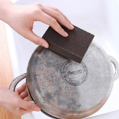 Kitchen Cleaning Brush Cleaner, 4Pcs Carborundum Sponge To Remove Dirt and Rust, Kitchen Accessories
