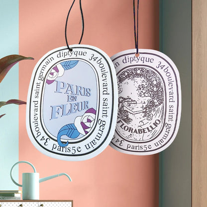 New Car Solid Air Freshener Hanging Clip, Dual Function as Vehicle Decor & Scented Ornament, Long-Lasting Aroma for Cars