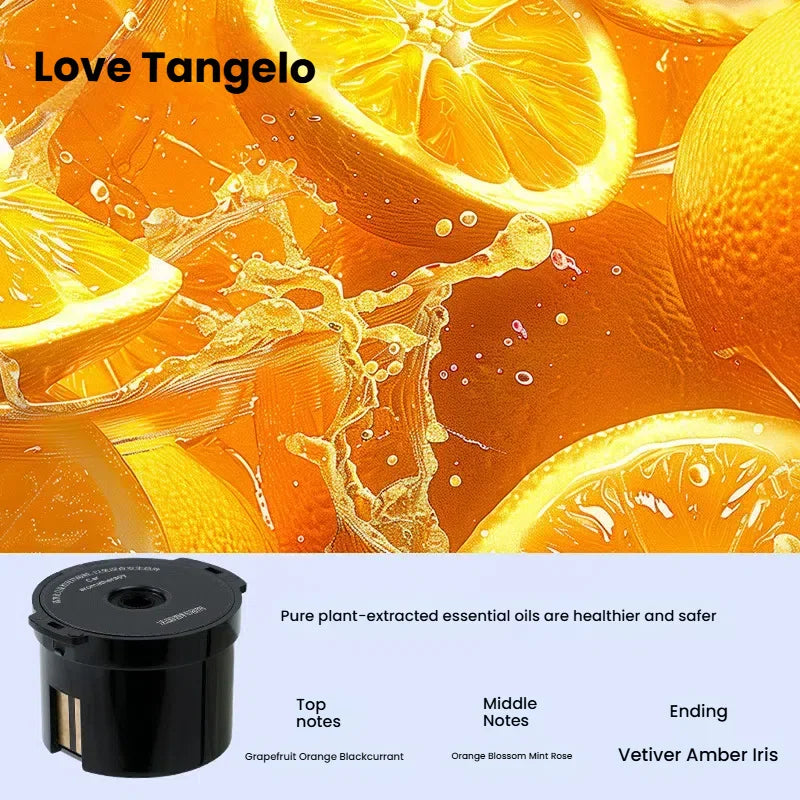 2025 Model Smart Car Air Freshener - Premium Automotive Fragrance Device with Cloud-View Atomization, Filling the Car with Fragr