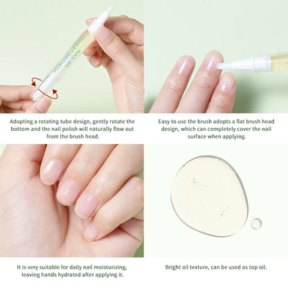 Nail Treat-Growth Oil Nail Nutrition Oil Pen Nail Treatment Cuticle Revitalizer Oil Prevent Nail Polish Agnail Nourish Skin