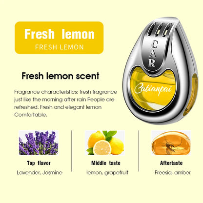Car Air Freshener Fragrance Car Interior Air Vent Creative Diffuser Lasting Pendant Aromatherapy For Auto Smell Perfume Scent