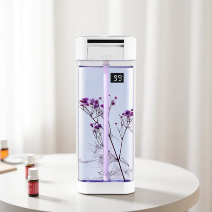 230ml Smart Aroma Diffuser, Auto Air Freshener with Refills, Premium Essential Oil Mist Sprayer, Long-Lasting Fragrance