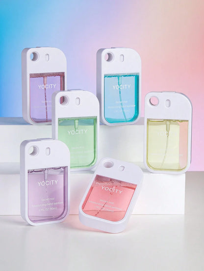 50ml Air Freshener Home Car Fragrance Spray Fresh Air Long-Lasting Fragrance Travel Bathroom Hotel Gifts Hand Sanitizer Bottles