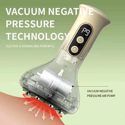 Electric Hot Stone Massager Warm Moxibustion Guasha Tool Wireless Hot Compress Body Scraping Physiotherapy Back Face Massage