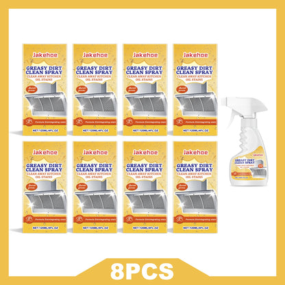 JAKEHOE Greasy Dirt Clean Spray Kitchen Powerful Remover Oil Multipurpose Dirt Degreaser Cleaning Agent Washing Home Use Cleaner