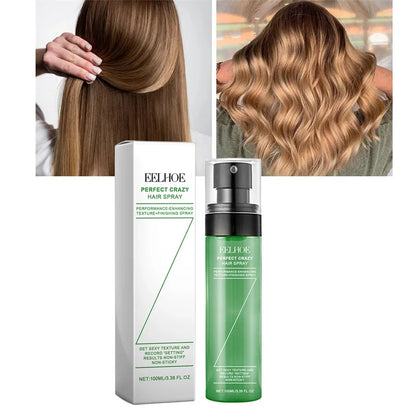 Hair Volumizing Spray Oil Control Refreshing No-Rinse Styling Gel Quick-Dry Formula Natural Shine Long-Lasting Wave Hair Care