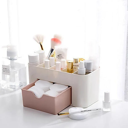 Nails Art Plastic Organizer Container Gel Polish Remover Cleaning Cotton Pad Swab Box Storage Case Decoration Accessories Tool N