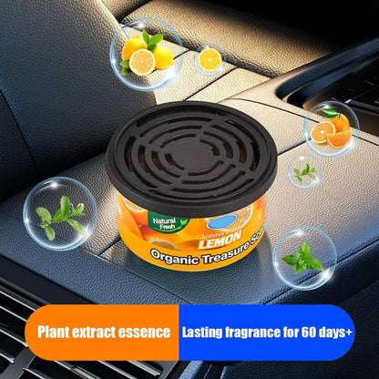 Long-Lasting  Air Freshener Can Odor Neutralizer Assorted Scents For Home Non-Toxic Car Fresh Scent Car Fragrance
