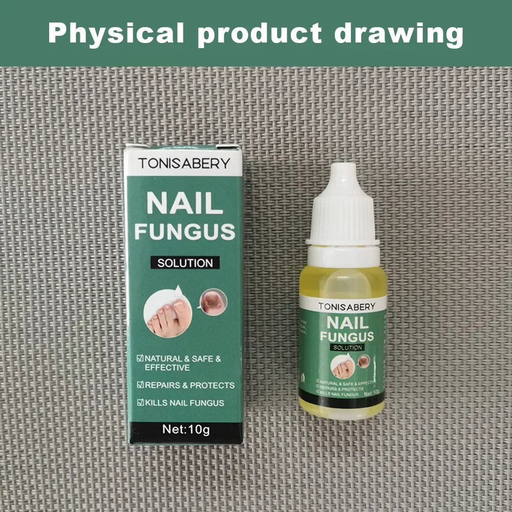 Nail Fungal Treatment Feet Care Essence Anti Infection Onychomycosis Removal Toe Nails Foot Fungus Paronychia Nail Care Uñas