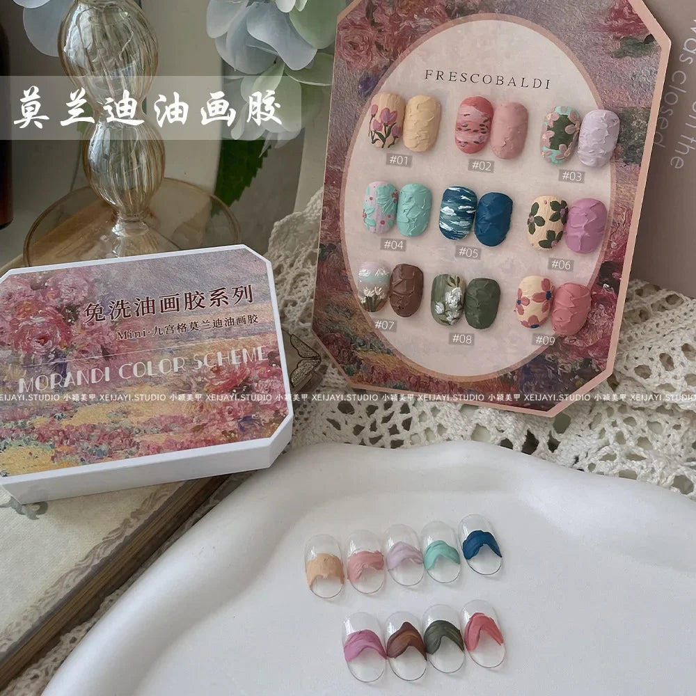 Nail Art Aurora Fairy Powder Cream Spring Summer For Professional Manicure Design Decorations Pigment Nail Texture Gel