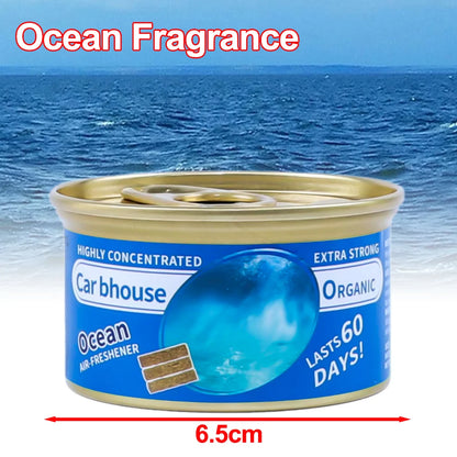 Car Air Freshener New Car Deodorant Fibre Air Freshener Wood Block Can Coffee Flavour Cars Aromatherapy Auto Deodorant Supplies