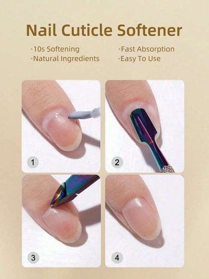 1pc Nail cuticle softener Plant Nails Nourishing Treatments For Cuticle Moisturizing Anti-barb Nail Edge Finger Nail Care Tool