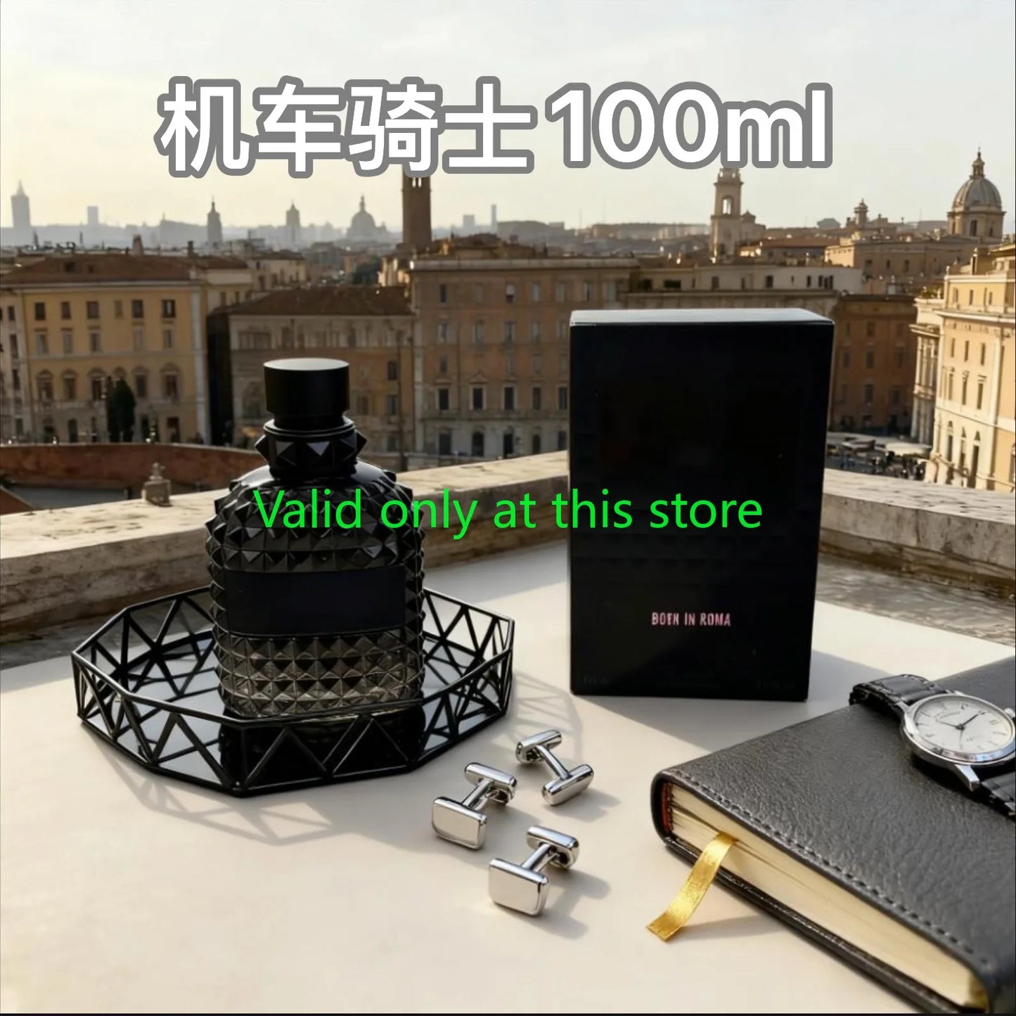 Born in Roma Women Men Perfume 100ML,Seductive & Alluring Scent,Long-Lasting Fragrance with Magnetic Appeal