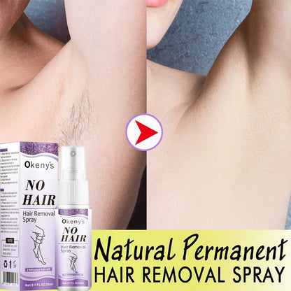 Permanent Hair Removal Spray Painless Armpit Legs Arms Hair Remover Hair Growth Inhibitor Depilatory Nourishing Repair Body Care
