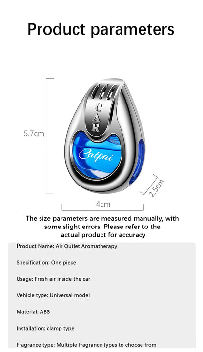 Car Air Freshener Fragrance Car Interior Air Vent Creative Diffuser Lasting Pendant Aromatherapy For Auto Smell Perfume Scent