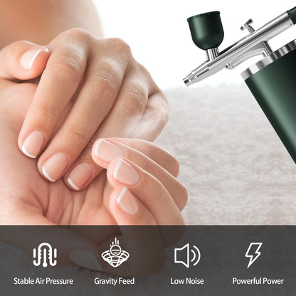 Nail Spray Gun Professional Nail Art Airbrush Gun Spray Painting Tool for Nail Art