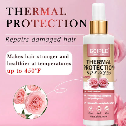 Thermal Protection Spray Protects Against Heat and UV Damage Hair  Styling Cream Hairstyle Care Products for Straight and Curly