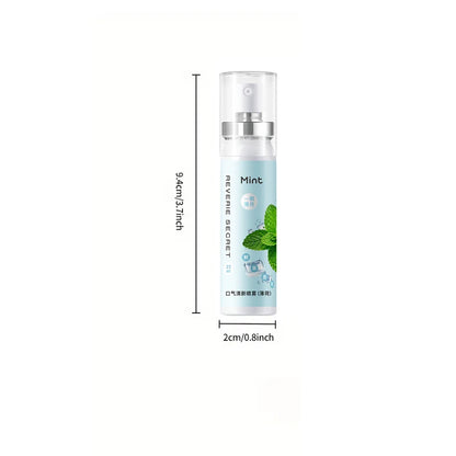 Fruit flavor oral fresh spray, fresh breath, lasting fragrance, mild and non irritating, mouthwash care spray