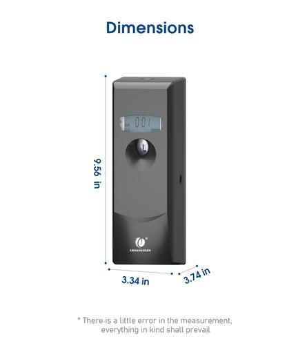 Aerosol Dispenser LCD Automatic Air Freshener Fragrance Spray Room Odor Eliminating Machine  Timeable Perfume Sprayer