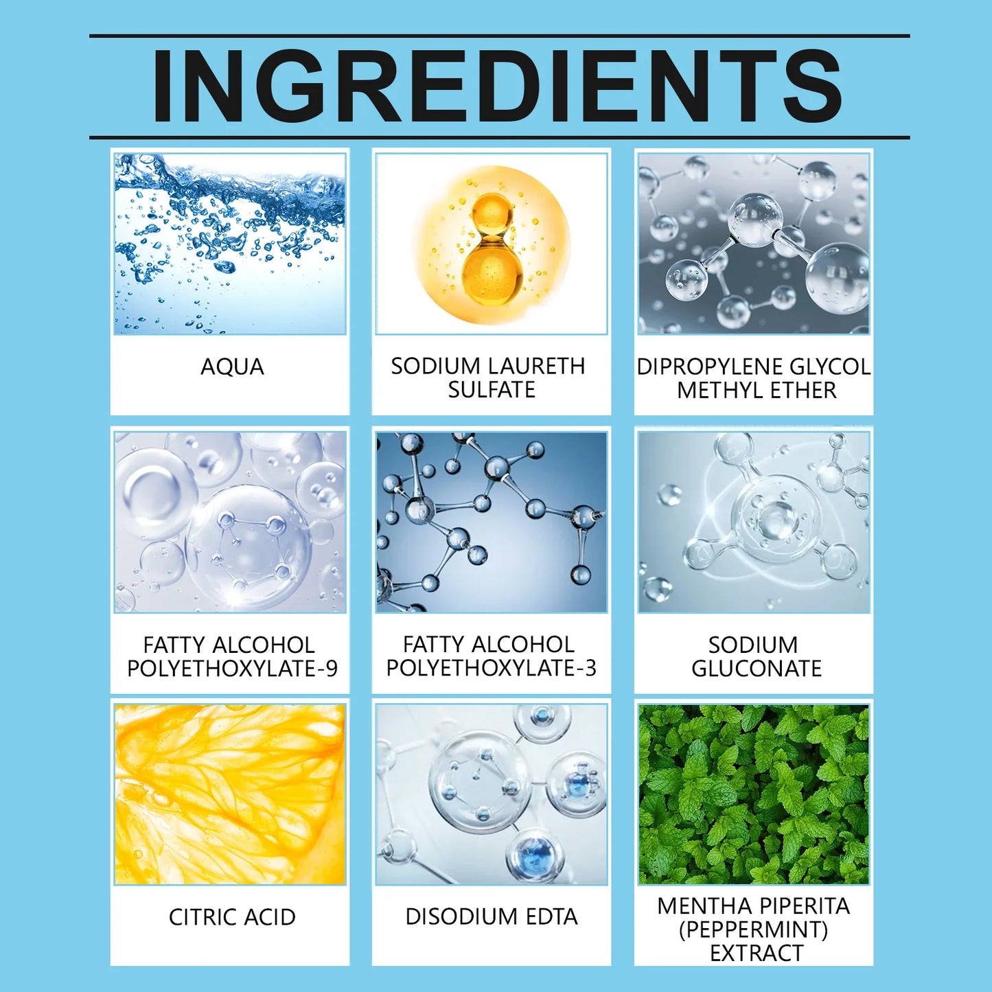 Jakehoe  Daily Shower Cleaner No-Rinse, No-Scrub, Daily Spray for Glass, Tile, Grout, Fresh Clean Scent