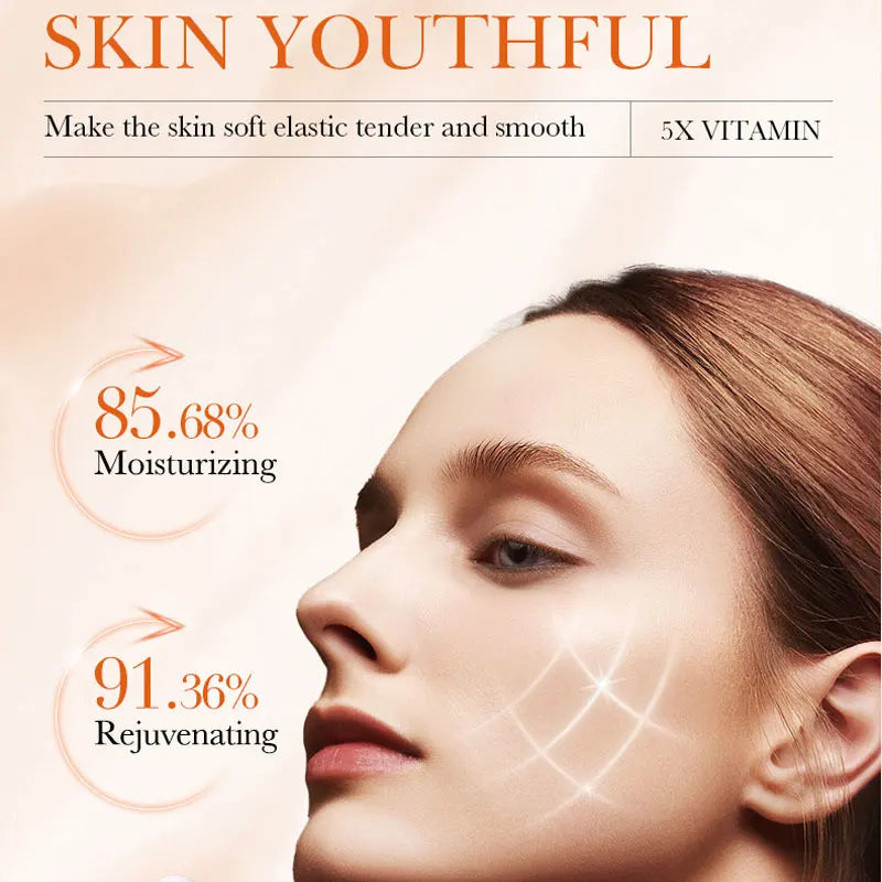 Vitamin C Hydrating Serum 5 Functions Facial Moisturizing Repair Essence Facial Shrink Pores Brightning Korean SkinCare Products