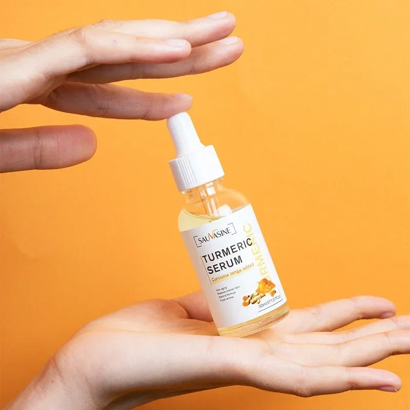 30ML Turmeric Facial Essence Can Penetrate The Epidermis Deeply Nourishing Providing Gentle and Efficient Care for The Skin