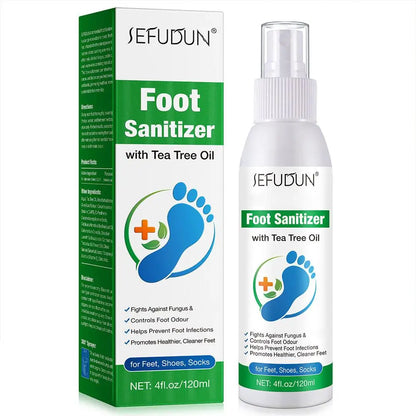 100ml Foot Deodorization Spray Removal Odor with Tea Oil Foot Odor Drying Moisturize Foot Tree Sanitizer Spray Foot Deodora Z8Y8