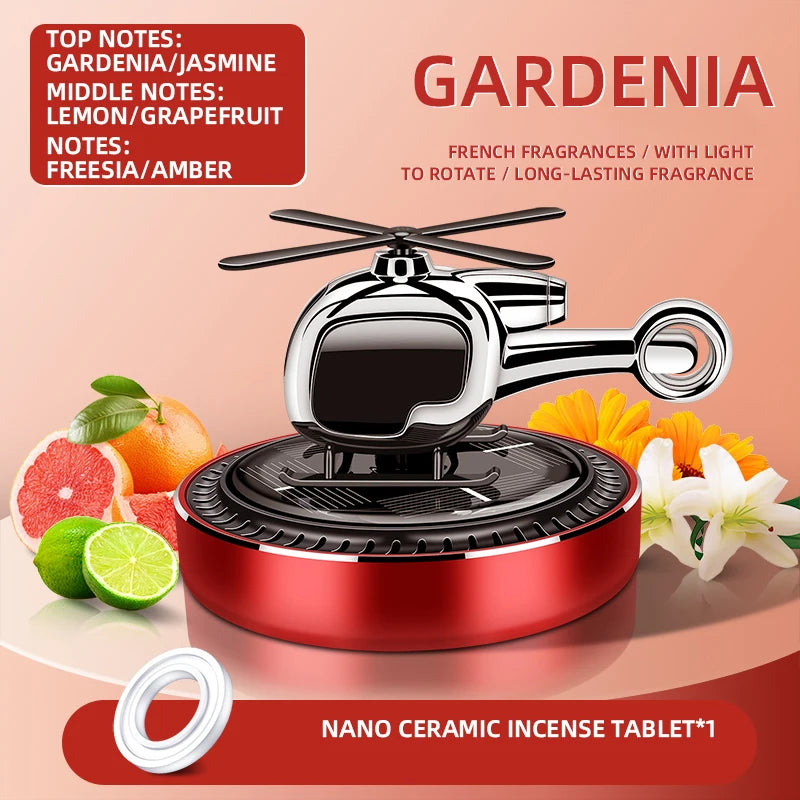 Car Aromatherapy Air Freshener Car Fragrance Perfume Fresh Vent Air Aromatherapy Interior Cars Auto Accessories Solar Plane