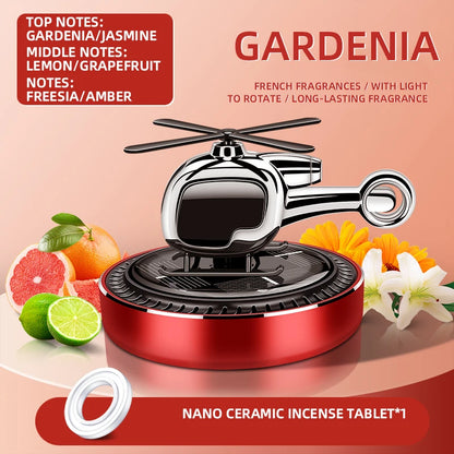 Car Aromatherapy Air Freshener Car Fragrance Perfume Fresh Vent Air Aromatherapy Interior Cars Auto Accessories Solar Plane