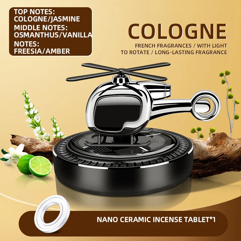 Car Aromatherapy Air Freshener Car Fragrance Perfume Fresh Vent Air Aromatherapy Interior Cars Auto Accessories Solar Plane