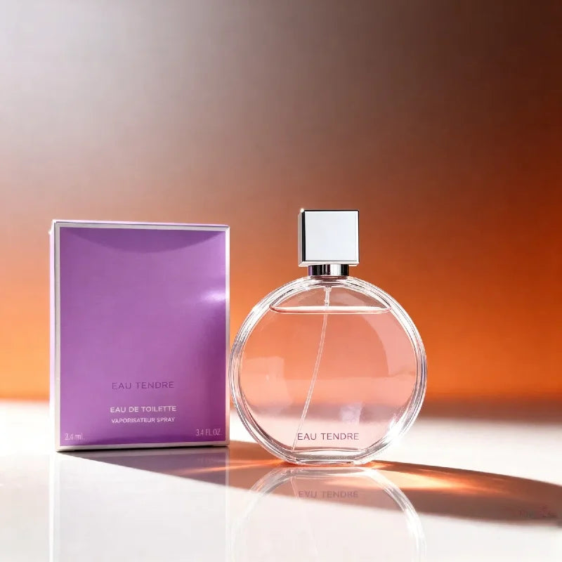 Romantic Floral Perfume for Women 100ml Light Glamour Fragrance Body Spray Long Lasting Scent for Date & Encounter