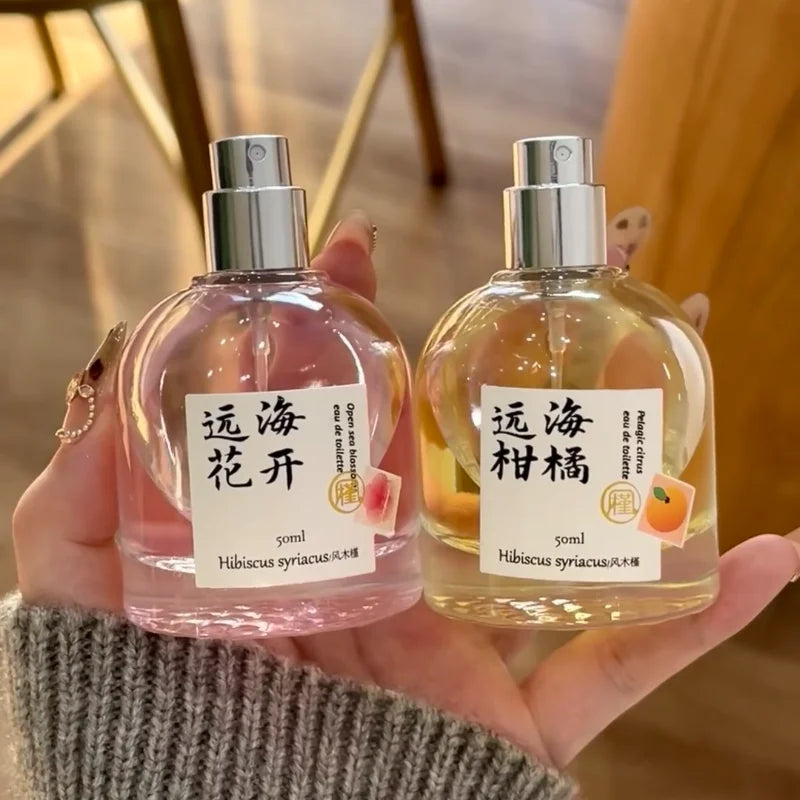 50ml Floral Fruity Perfume For Women Sweet Fresh Long-lasting Romantic Feminine Fragrance Elegant Daily Eau De Toilette