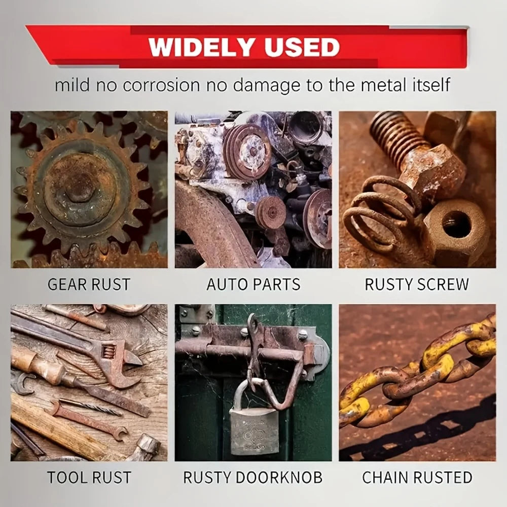 Farienne 100ML New Universal Rust Remover Spray Powerful Formula Efficient Prevents Re Rusting Fast Cleaning for Ships Cars