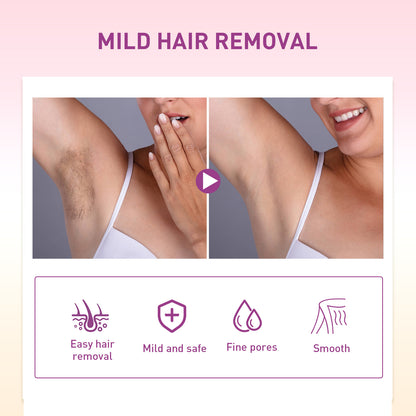 Hair Removal Spray Inhibit Growth Remove Underarm Arm Leg Private Parts Hair Mild Painless Long Lasting Cleaning Depilatory Mist